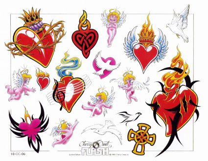 Love Heart Tats Gallery Pics